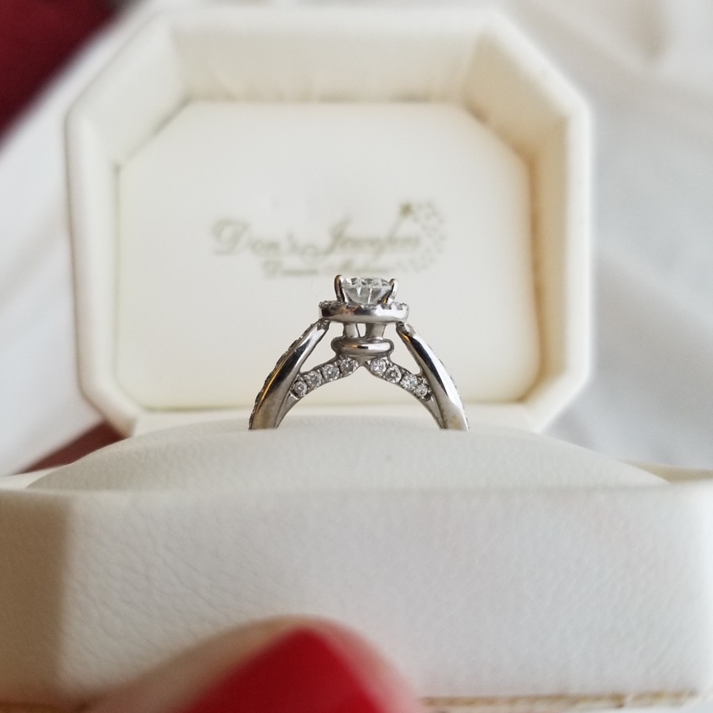 Diamond Wedding Ring Set - Picture 6 of 9